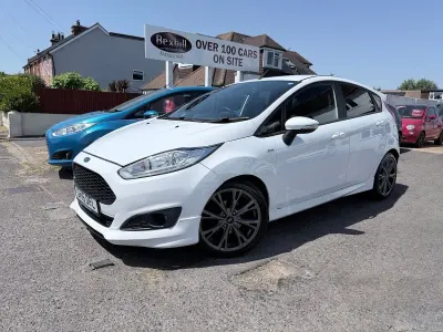 Used Ford Fiesta ST-Line 140 HP (102 kW) 2016 White Hatchback