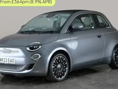 Used Fiat 500e La Prima 86 kW (118 HP) 2023 Grey Cabriolet