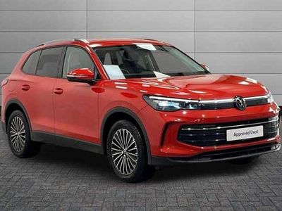 Persimmon red Used 2024 VW Tiguan Match SUV | £27,990 (A bit pricey)