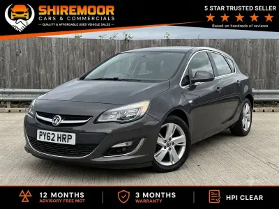 Used Vauxhall Astra SRi 165 HP (121 kW) 2013 Grey Hatchback