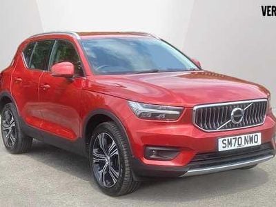 Red Used 2021 Volvo XC40 Inscription SUV | £22,108 (Fair price)