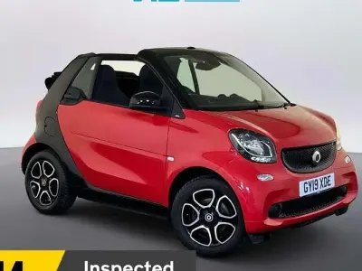 Used Smart ForTwo Cabrio Premium 90 HP (66 kW) 2019 Black Cabriolet