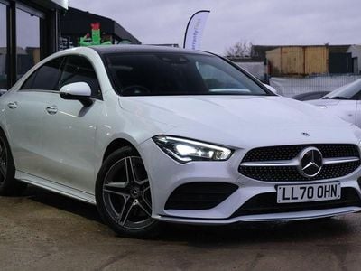 White Used 2020 Mercedes CLA220 AMG Line Premium Plus Sedan | £20,995 (Fair price)