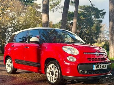 White/red Used 2014 Fiat 500L Pop Star MPV | £2,995 (Fair price)