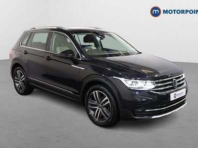 Black Used 2023 VW Tiguan Elegance SUV | £25,249 (Fair price)