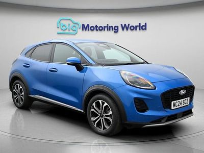 Begagnad Ford Puma Titanium 123 HK (90 kW) 2024 Blå SUV