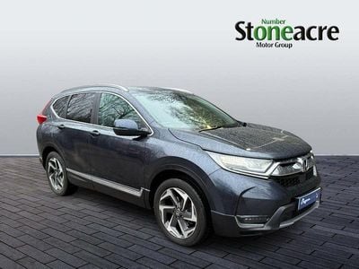Begagnad Honda CR-V EX 173 HK (127 kW) 2019 Blå SUV