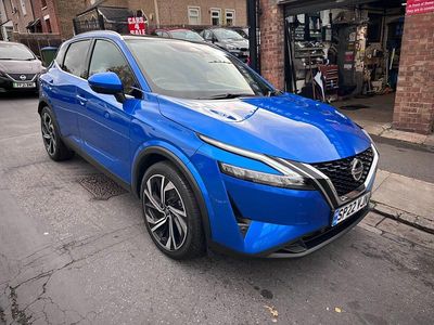 Blue Used 2022 Nissan Qashqai Tekna+ SUV | £19,495 (A bit pricey)