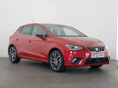 Used Seat Ibiza XCELLENCE Lux 110 HP (80 kW) 2023 Red Hatchback