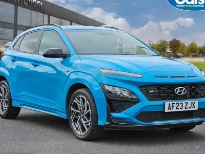 Used Hyundai Kona N Line 120 HP (88 kW) 2022 Blue SUV