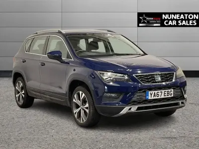 Usado Seat Ateca SE Technology 150 HP (110 kW) 2017 Azul SUV