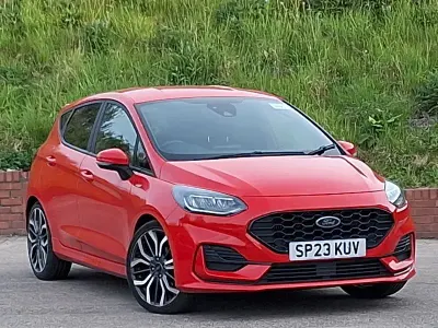 Używany Ford Fiesta ST-Line X 125 KM (91 kW) 2023 Czerwony Hatchback