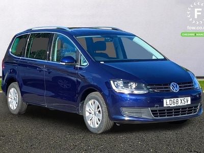 Blue Used 2018 VW Sharan SE MPV | £18,199 (Fair price)