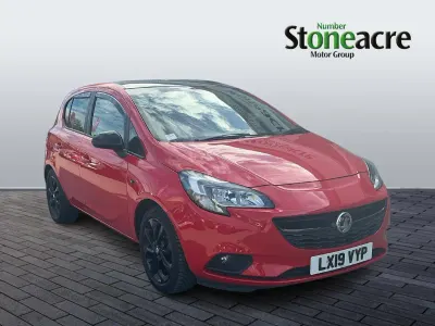 Used Vauxhall Corsa 75 HP (55 kW) 2019 Red Hatchback
