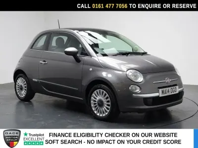 Used Fiat 500 Lounge 69 HP (50 kW) 2014 Grey Hatchback