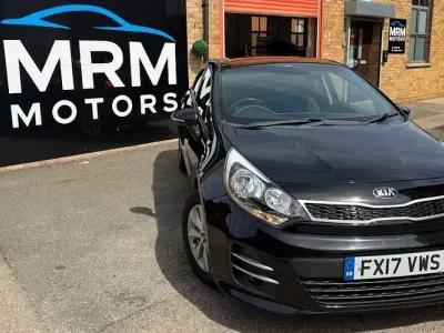 Used Kia Rio 84 HP (61 kW) 2016 Black Hatchback