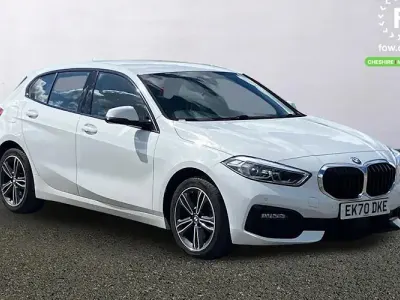 Używany BMW 118 Sport Line 140 KM (102 kW) 2020 Biały Hatchback