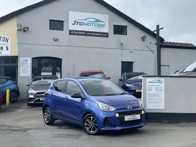Used Hyundai i10 GO! 66 HP (48 kW) 2018 Blue Hatchback