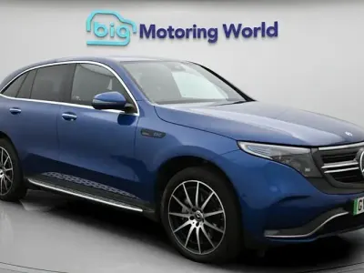 Used Mercedes EQC400 AMG line 300 kW (408 HP) 2022 Blue SUV