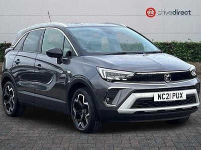 Used Vauxhall Crossland SRi 130 HP (95 kW) 2021 Grey SUV