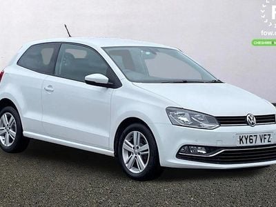 White Used 2017 VW Polo Edition Hatchback | £9,999 (Fair price)