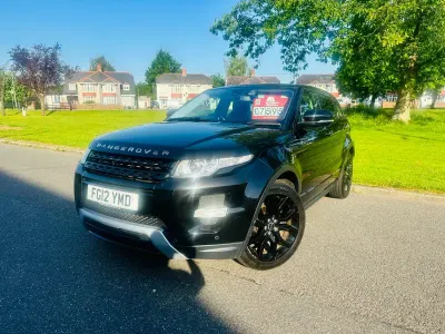 Used Land Rover Range Rover evoque Dynamic 2012 Black SUV