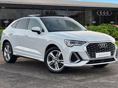 White Used 2022 Audi Q3 S-Line SUV | £27,490 (A bit pricey)