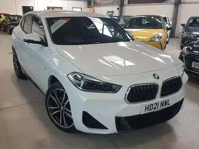 Begagnad BMW X2 M Sport 2021 Vit SUV