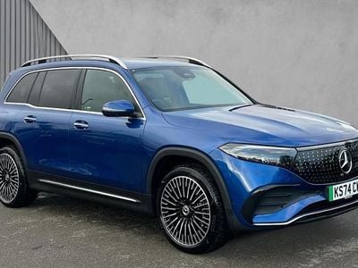 Spectral blue metallic Used 2024 Mercedes EQB250+ AMG Line Premium SUV | £36,680 (Fair price)