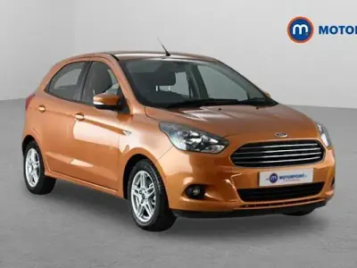 Used Ford Ka Plus Zetec 69 HP (50 kW) 2017 Gold Hatchback