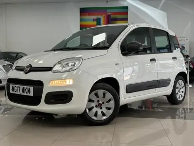 Used Fiat Panda Pop 69 HP (50 kW) 2017 White Hatchback
