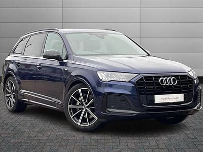 Used Audi Q7 S-Line 231 HP (169 kW) 2022 Blue SUV