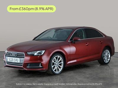 Used Audi A4 Sport 190 HP (139 kW) 2020 Red Sedan