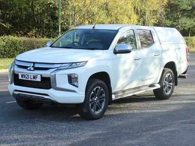 White Used 2021 Mitsubishi L200 Pickup | £15,750 (Good price)