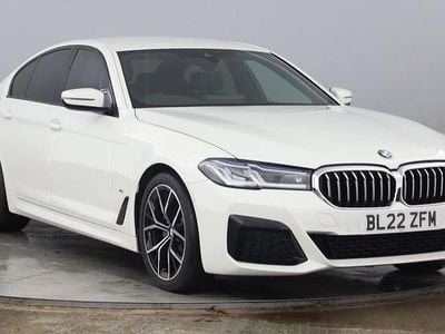 White Used 2022 BMW 520 M Sport | £26,381 (Good price)
