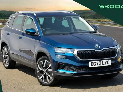 Used Skoda 110 R SE L 81 HP (59 kW) 2022 Petrol blue metallic Estate
