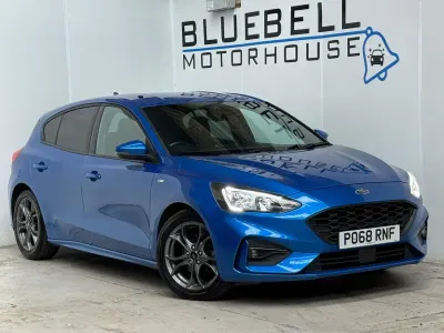 Used Ford Focus ST-Line 2018 Blue Hatchback