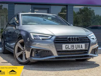 Used Audi A4 Black Edition 190 HP (139 kW) 2019 Grey Estate