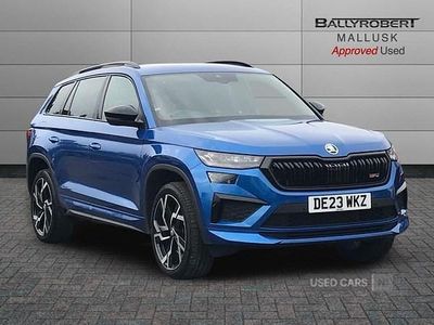 Używany Skoda Kodiaq vRS 2023 Niebieski SUV