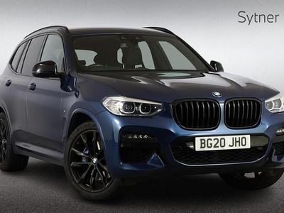 Used BMW X3 M Sport 187 HP (137 kW) 2020 Blue SUV
