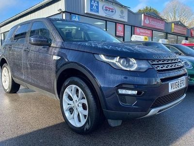 Blue Used 2018 Land Rover Discovery Sport HSE SUV | £9,990 (Good price)