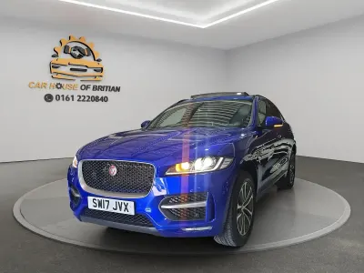 Used Jaguar F-Pace R-Sport 180 HP (132 kW) 2017 Blue SUV