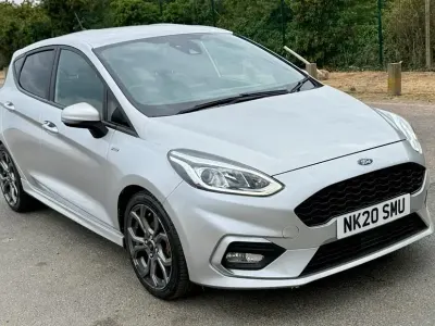 Used Ford Fiesta ST-Line X 100 HP (73 kW) 2020 Silver Hatchback