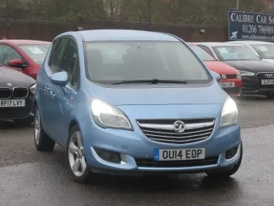 Used Vauxhall Meriva 73 HP (53 kW) 2014 Blue MPV