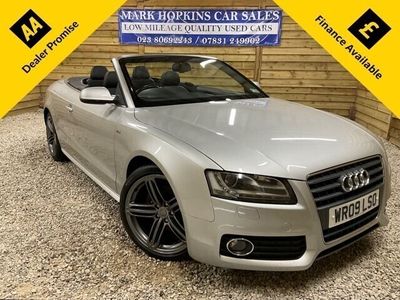 used Audi A5 2.0 TFSI S LINE 2d 208 BHP Convertible