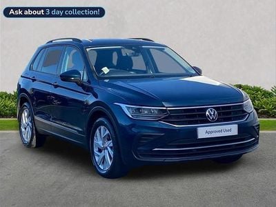 Usado VW Tiguan Life 150 HP (110 kW) 2021 Azul SUV