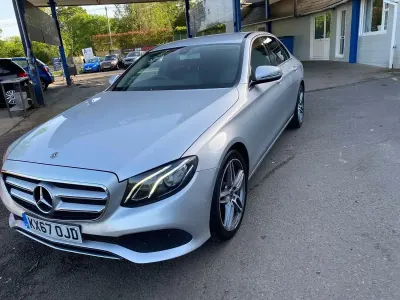 Used Mercedes E220 SE 2017 Silver Sedan