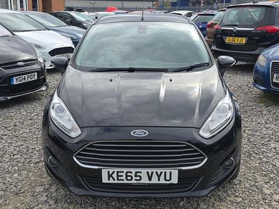 Used Ford Fiesta Titanium 2015 Black Hatchback
