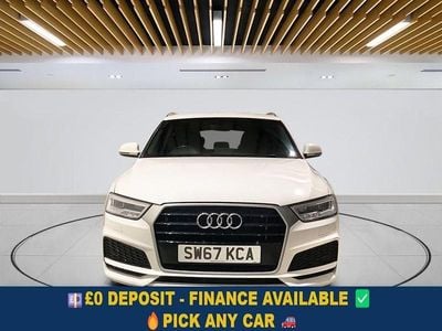White Used 2017 Audi Q3 S-Line SUV | £10,799 (Fair price)