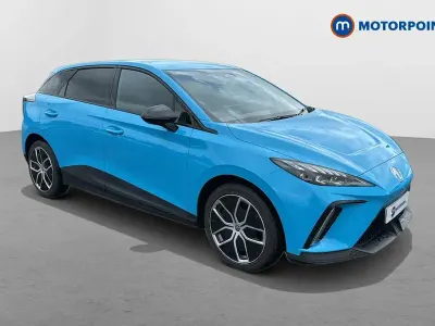 Used MG MG4 EV Trophy 319 kW (435 HP) 2024 Blue Hatchback